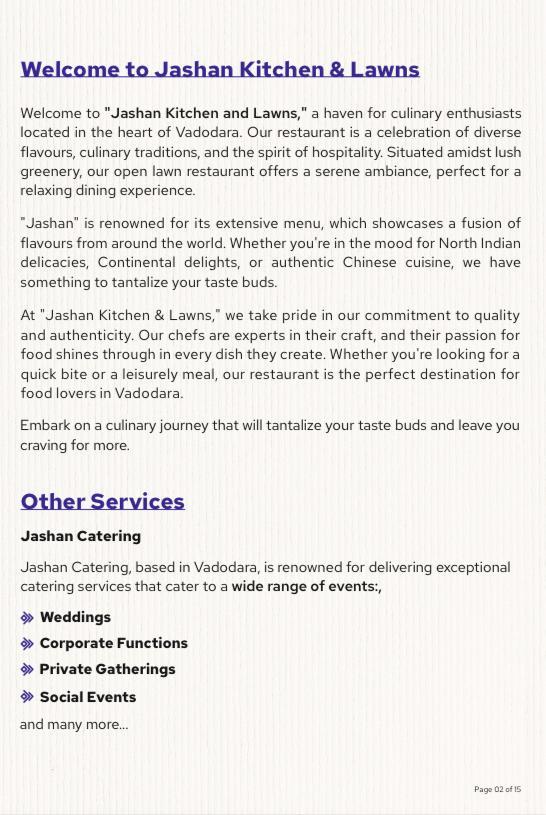 Jashan Kitchen & Lawns photo 2
