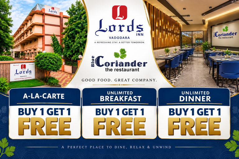 UNLIMITED BUFFET DINNER : Buy One & get One Free. (1499/- + GST).