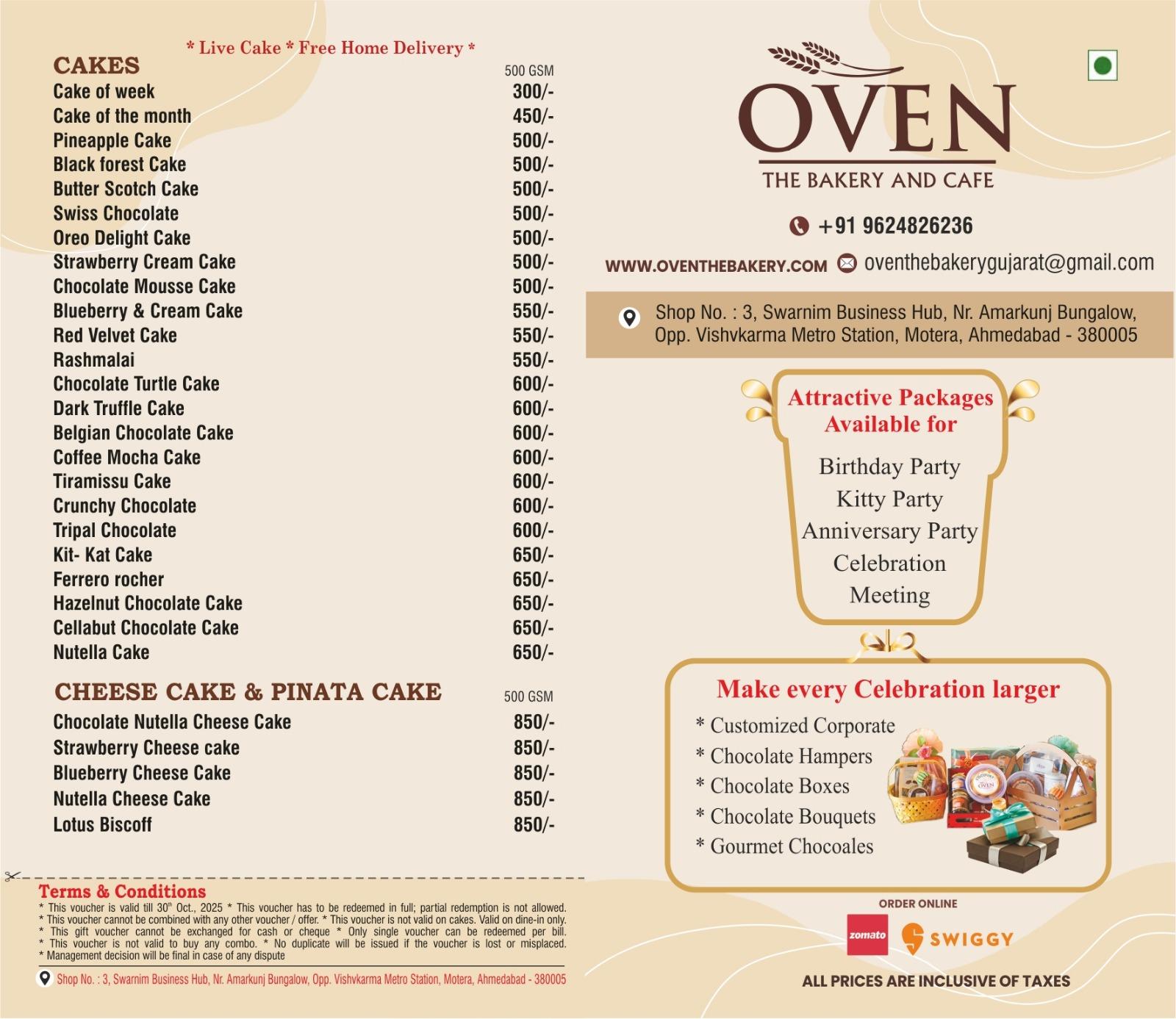 Oven The Bakery & Cafe - Motera photo 1